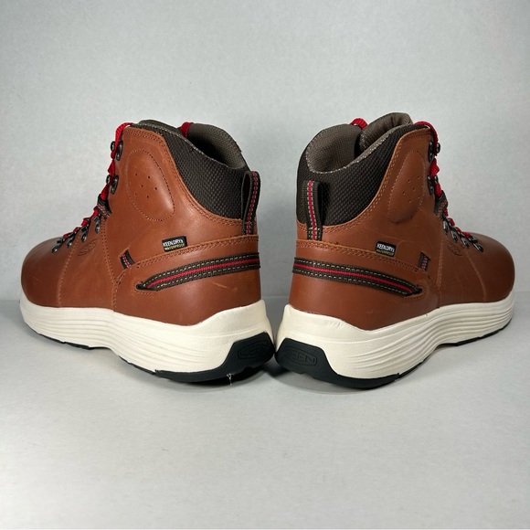 Keen Utility Waterproof Safety Toe Work Boot Manchester Men's Size 14 EE Brown - Picture 11 of 16